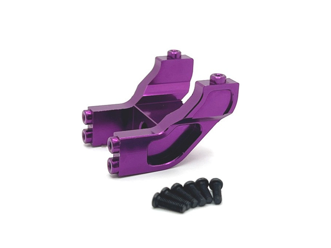 Kit Peças Sobressalentes em Metal, Melhorado, Montagem da Asa Traseira, Compatível com os Modelos Automóveis Rc Mjx 14209 e 14210 À Escala 1/14. MDUG