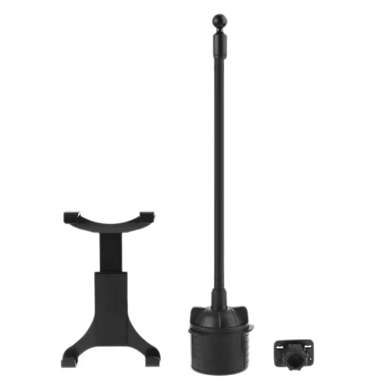 Suporte Para Copos De Carro Com Pescoço De Ganso Ajustável E Flexível Para Tablets De 7 A 12 Polegadas ~05561