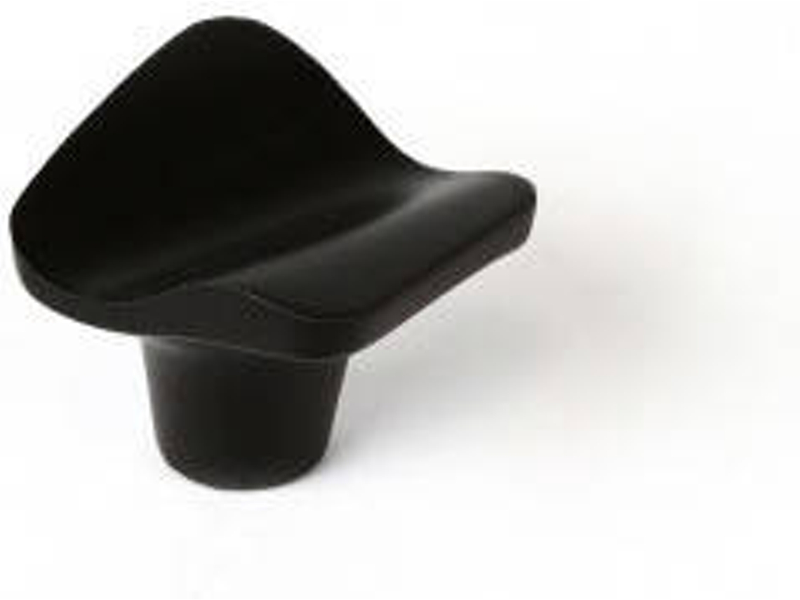 Conjunto de 4 Puxadores Metálicos para Móveis com Preto Mate Mod.749 32X31Mm REI