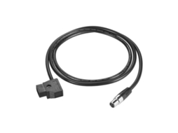 D tap Male To Mini Xlr 4 Pin Cable Straight Cord 100cm Cable Length For Vfm 5.6 LAXISCREED (tinny)