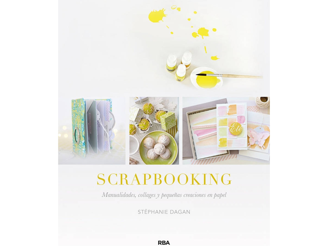 Livro Scrapbooking de Stephanie Dagan (Espanhol - Capa Dura)