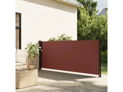 Vidaxl Toldo Lateral Retrátil 100x300 Cm Castanho