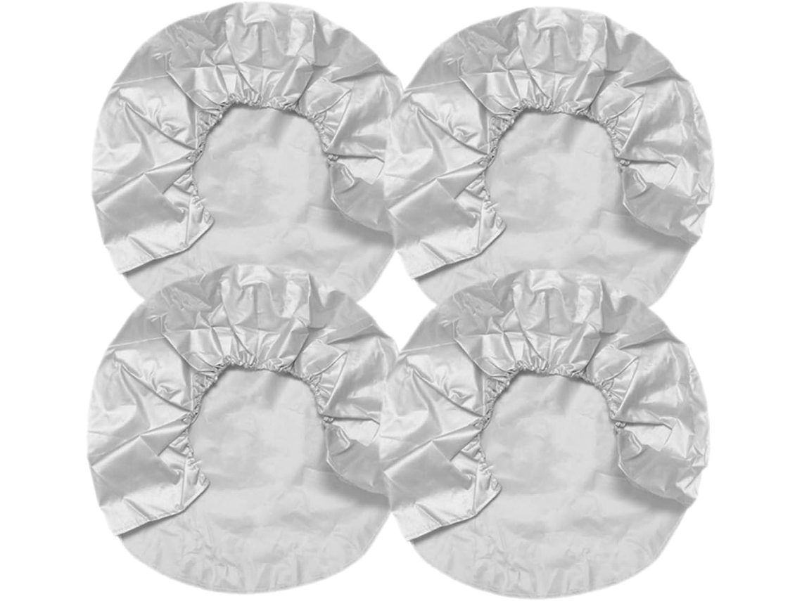 Conjunto De 4 Capas Protetoras Para Pneus De Camping - Proteção Durável E Elástica Para Rodas.