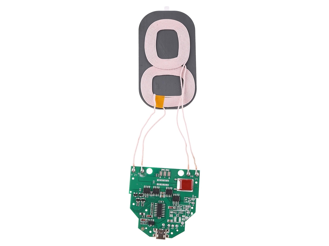 Carregador Sem Fio Do Telefone Da Placa de Circuito Do Módulo 10W Qi Do Transmissor Da Eficiência Elevada ALLINLESS