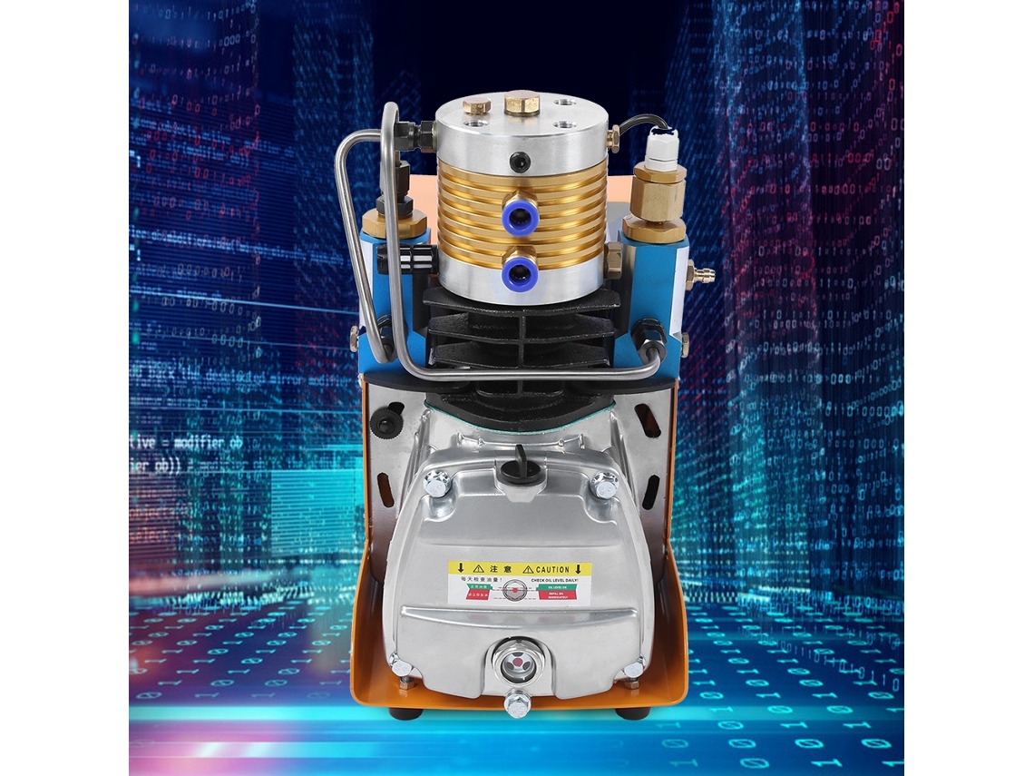 Bomba De Ar Compressor 30mpa Controle Digital