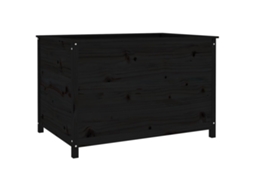 Garden Raised Bed, Garden Raised Beds Vidaxl Preto Madeira De Pinho (119.5 X 82.5 X 78 Cm)
