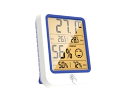 Termômetro E Higrômetro Digital Portátil Popetpop Para Ambientes Internos Com Visor Lcd, Ideal Para Terrários
