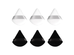 Puffs De Maquiagem Triangular Alta Densidade Super Macio