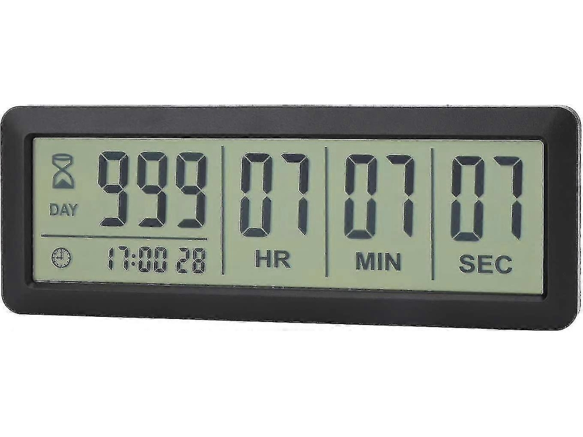 Digital Countdown Days Timer Clock - Aimilar 999 Days Count Down Clock Timerblack