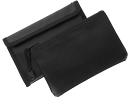 Conjunto De 2 Pastas Para Documentos À Prova De Fogo E Água, Pretas, Portáteis, Resistentes A Altas Temperaturas, Gokoco