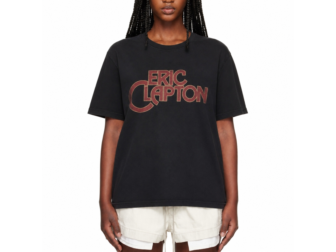 Eric Clapton Big C Logo T-shirt Classic Unisex Adults Size:m