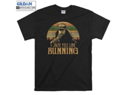 T-shirt Rockinstone Retro Forrest Gump I Just Felt(xl)