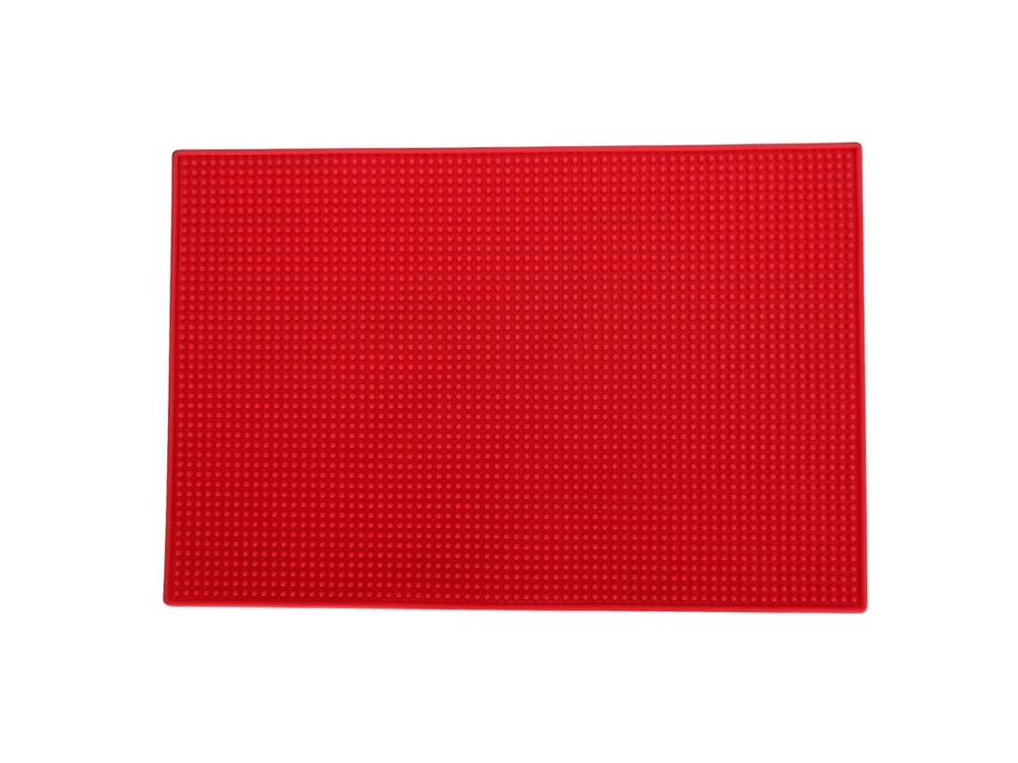 Colchão Antiderrapante Para Armazenamento De Ferramentas De Cabeleireiro, Para Pentes E Cortadores Elétricos, Vermelho