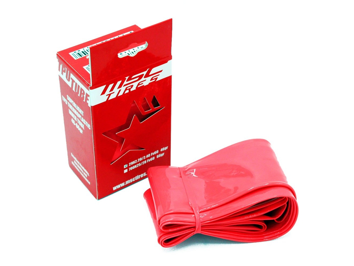 Tubo Interno Tpu Mtb Presta 60 Mm Vermelho 29´´ / 2.20-2.40Msc