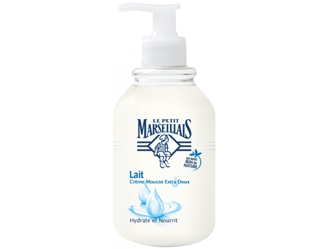 Creme Mousse Extra Doux Lait 300 ml LE PETIT MARSEILLAIS