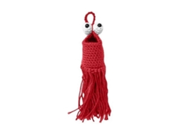 Ganchillo Macramê Vermelho Para Pendurar Planta Indoors
