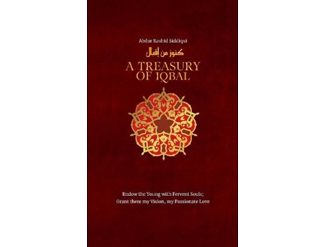Livro a treasury of iqbal de abdur rashid siddiqui (inglês)