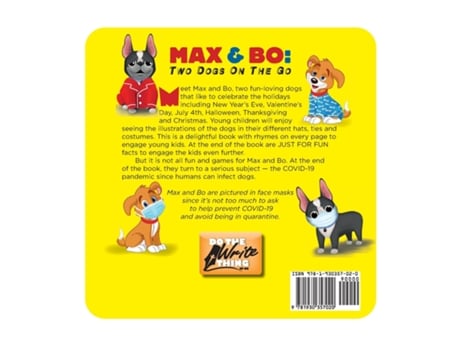 Livro Max Amp Bo Two Dogs On The Go De Lolo Smith (inglês)