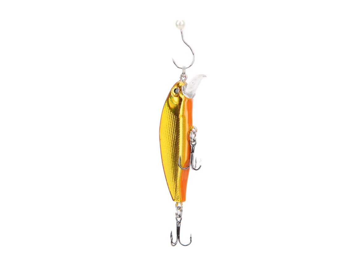 Isca Minnow Profunda 3d para Pesca de Água Doce