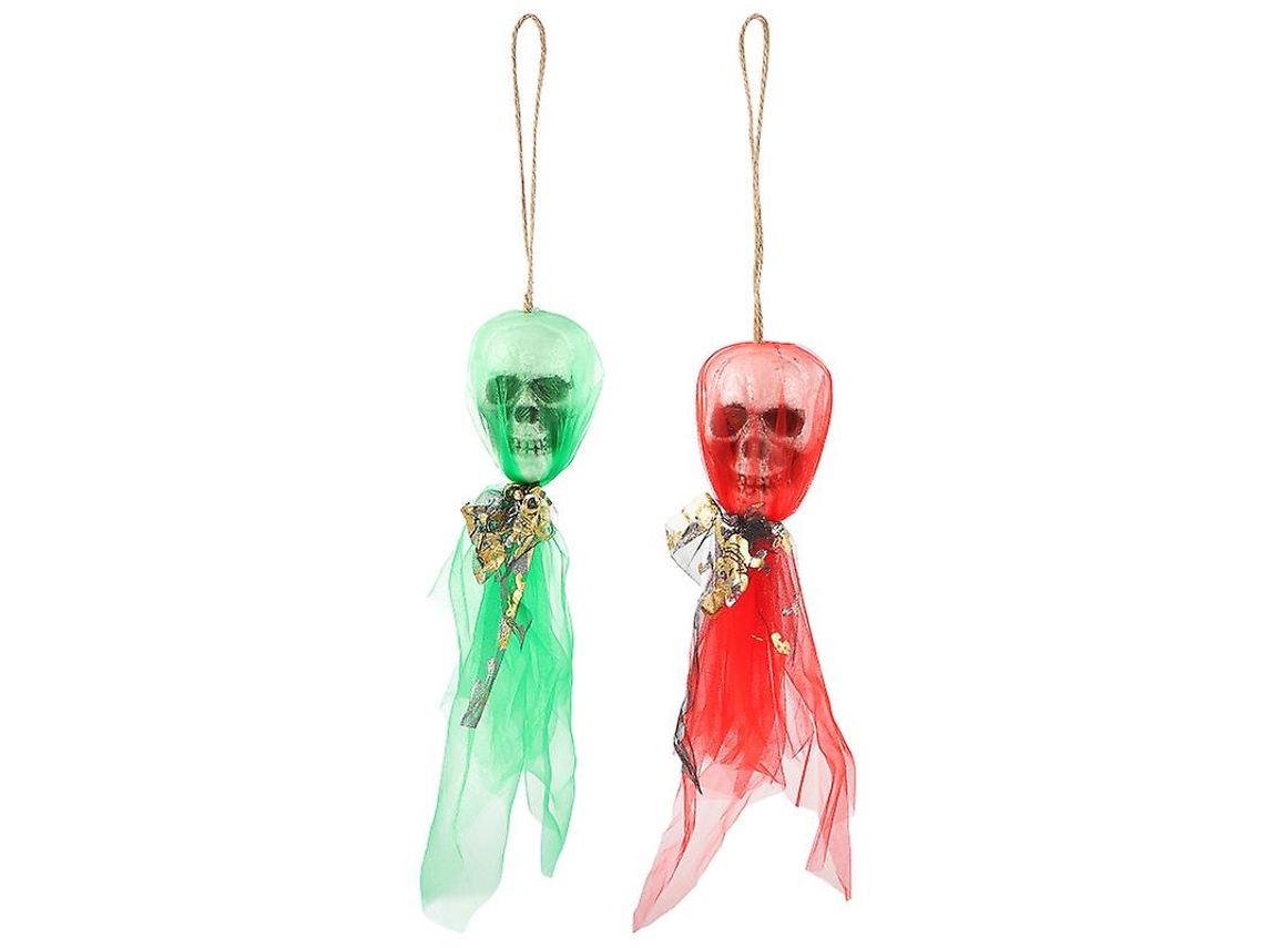 2 Peças de Enfeite de Halloween para Decorações de Halloween ALLINLESS