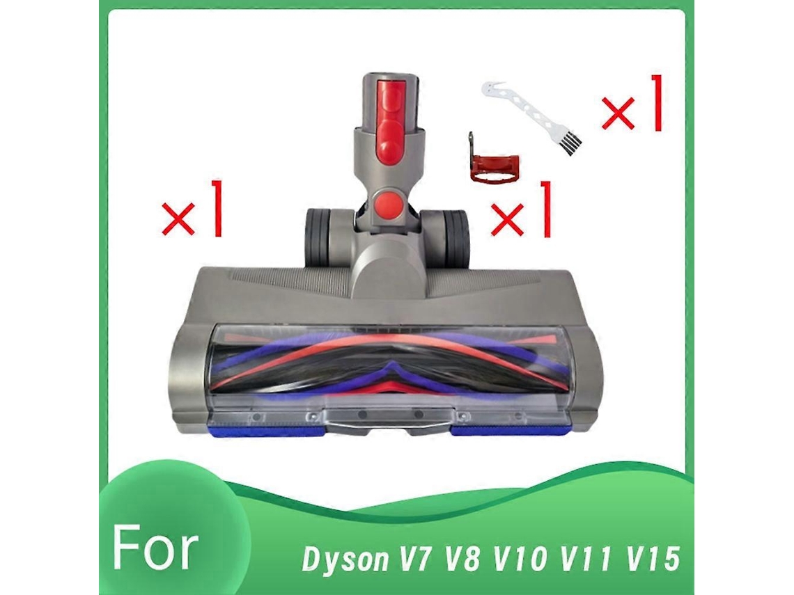 Escova Rotativa Com Design Anti-emaranhamento E Led Para Aspirador De Pó Sem Fio V7, V8, V10, V11 E V15.