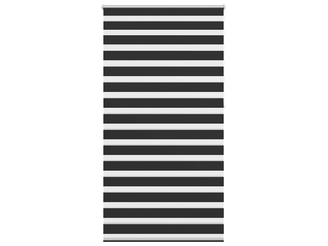 Zebra Blind,zebra Blinds Vidaxl Preto Poliéster (120 X 230 Cm)