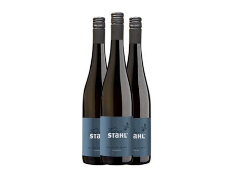 Vinho branco STAHL Federstahl Blanc de Noir Rheinhessen Sem Álcool (0.75 L - 3 Unidades)