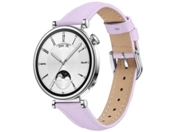 Pulseira De Couro Fina Para Relógio, 18 Mm