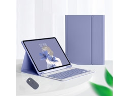 Lurelia Capa Com Teclado Bluetooth Para Ipad Mini7 Com Suporte Para Caneta E Rato