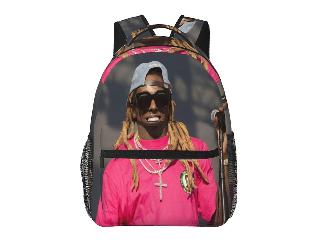 Mochila Lil Wayne T32 Para Estudantes, Resistente E Leve, Impermeável E Com Alça De Ombro Respirável. G32