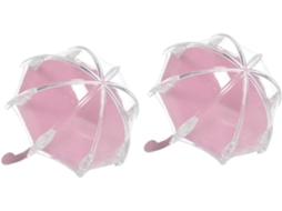 Conjunto De 12 Caixas Doces Em Formato Coração Rosa Para Casamento, Feitas De Plástico Ecológico, Seguras E