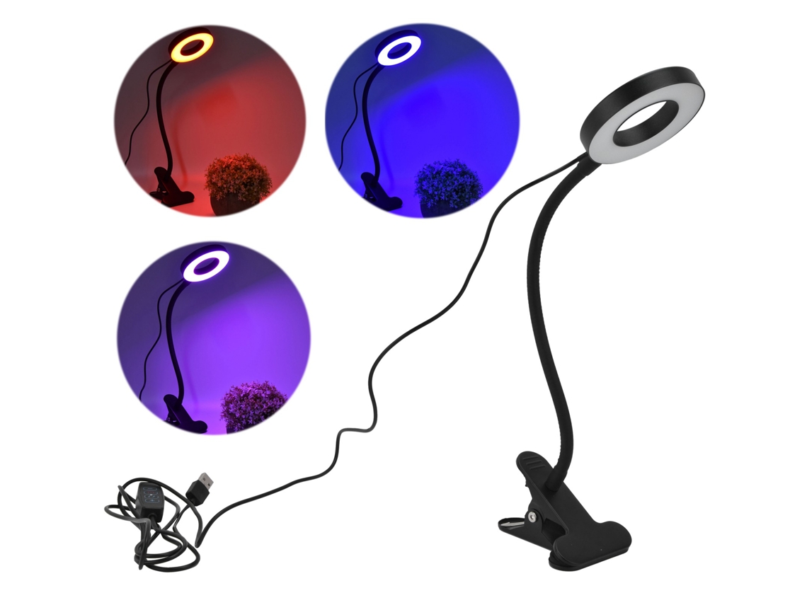 Lâmpada Led Flexível para Crescimento de Plantas CHABERLU