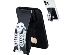 Suporte Ajustável Para Celular Com Design De Caveira, Ideal Para Uso Com As Mãos Livres