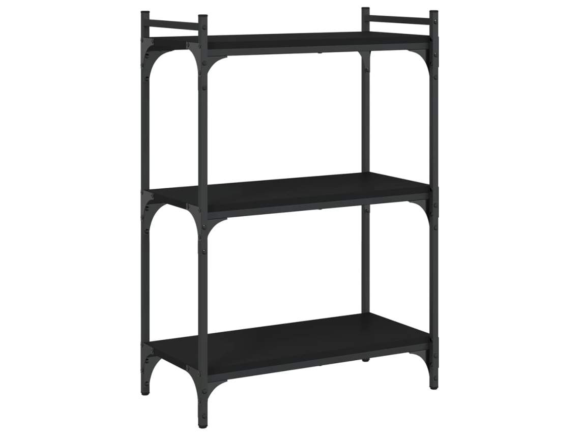 Bookcase, Bookcases Vidaxl Preto Madeira Processada (n/a)