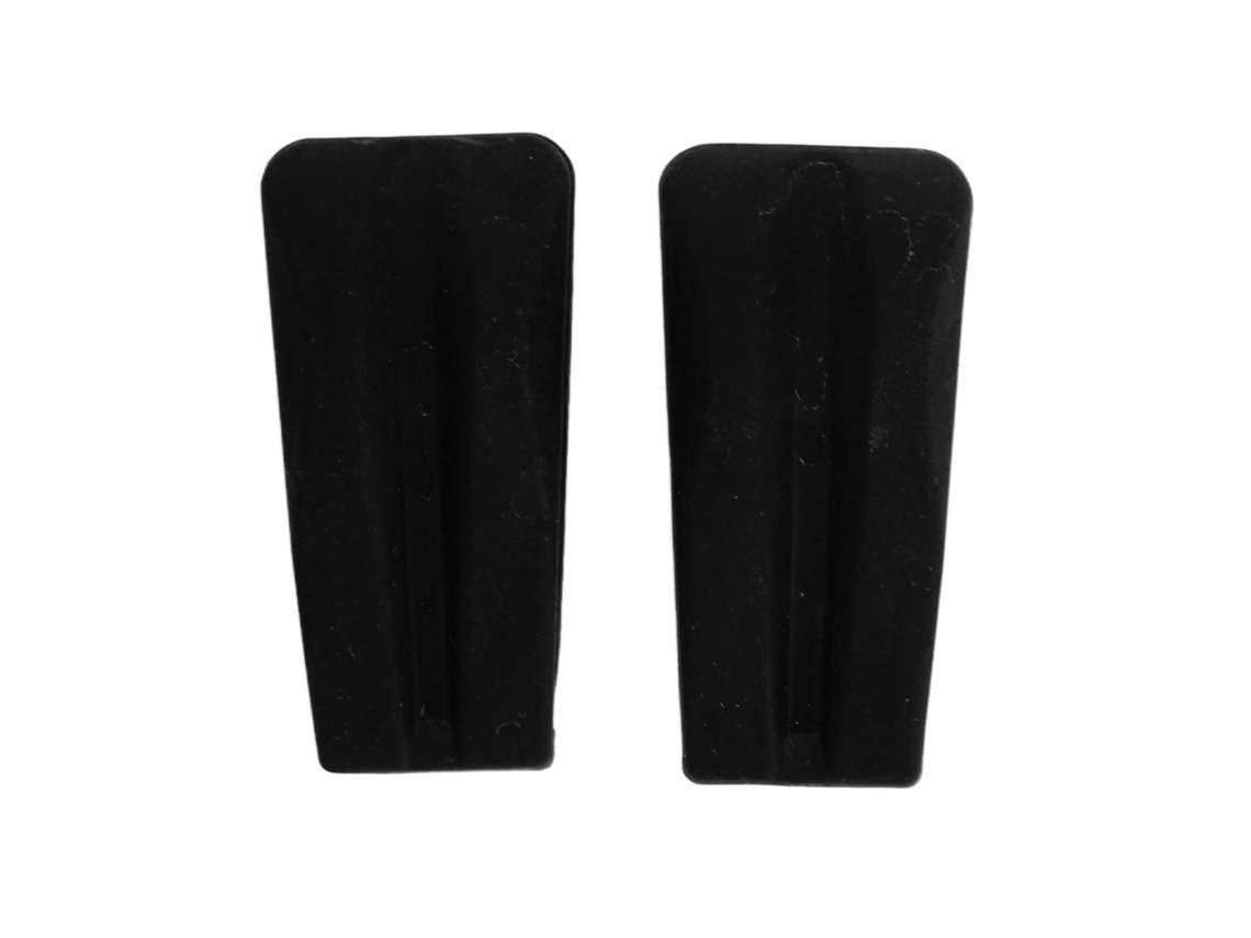 2pcs Amortecedor De Choque Para Arco De Tiro Com Borracha Redutor De Vibração Ruído Leve Cor Brilhante Silencioso Preto