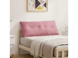 Vidaxl Travesseiro Para Costas Rosa 120 X 50 Cm