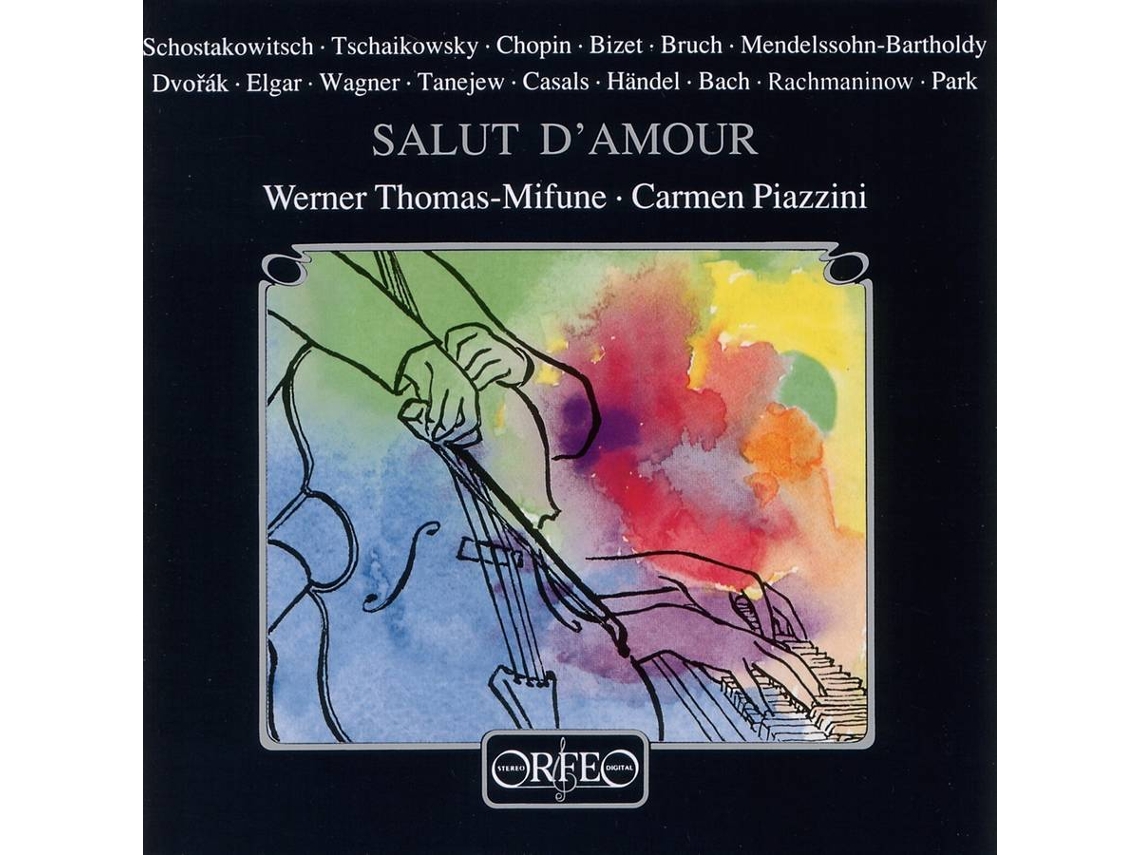 CD Thomas-Mifune/Piazzini - Salut d'Amour:Nocturne/Andantino/Kol Nidrei/Rondo/ (1CD)
