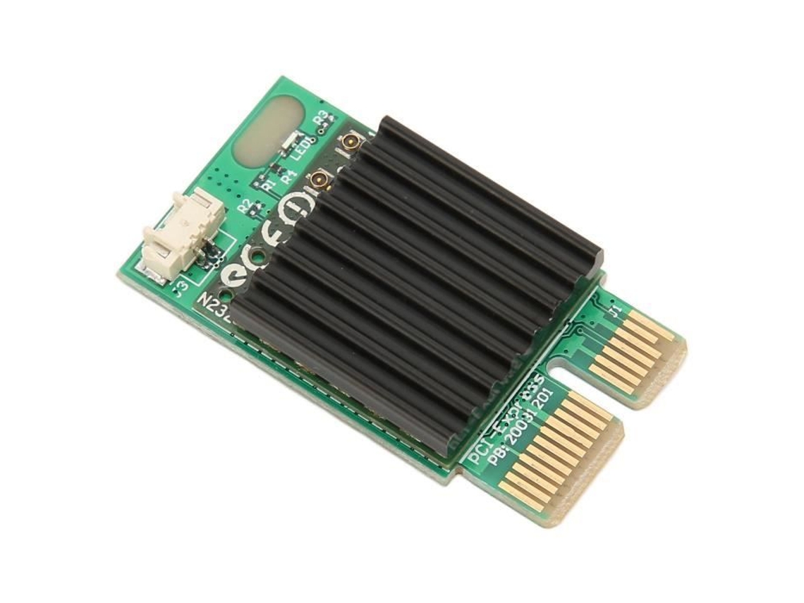 HURRISE Wire Card Pcie Gigabit Network Card 802.11A B gN Ac Mini Pci e Wifi Card 2.4G 5G Computer Wifi Card Storage