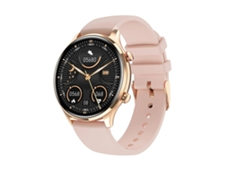 Smartwatch com chamada Bluetooth, modos esportivos, reprodução de música e design moderno, rosa, Bestvite