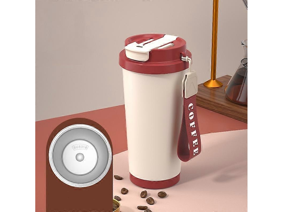 Caneca Térmica De Café De Aço Inoxidável 316 De 530 Ml Com Parede Dupla E Copo Para Água Potável Ly Ebike