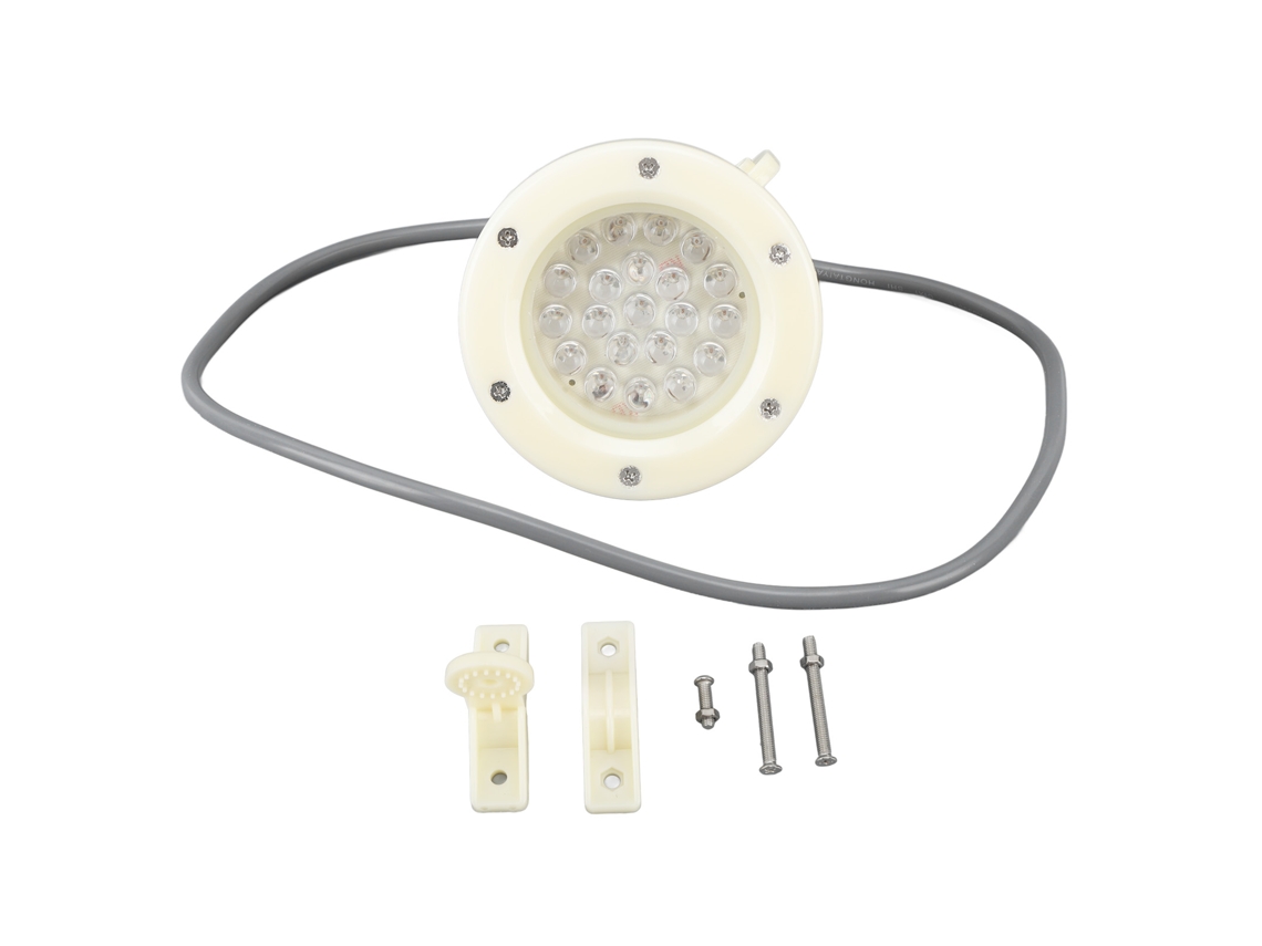 Lâmpadas Submersíveis Primerox, 2pcs, LED, controle remoto, RGB, 15 LEDs, IP68