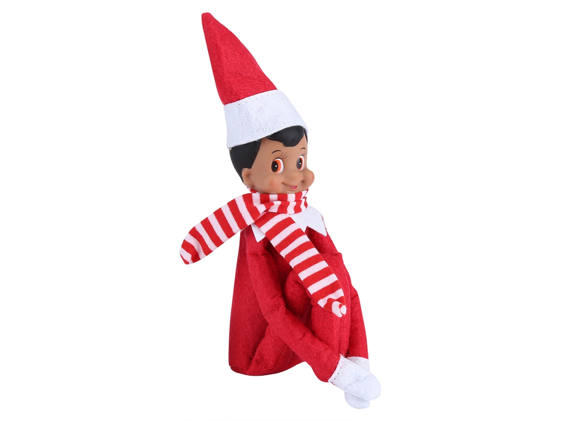 Boneca De Pelúcia De Natal (estilo Cachecol De Duende, Estilo Menino Vermelho) Eoocoo