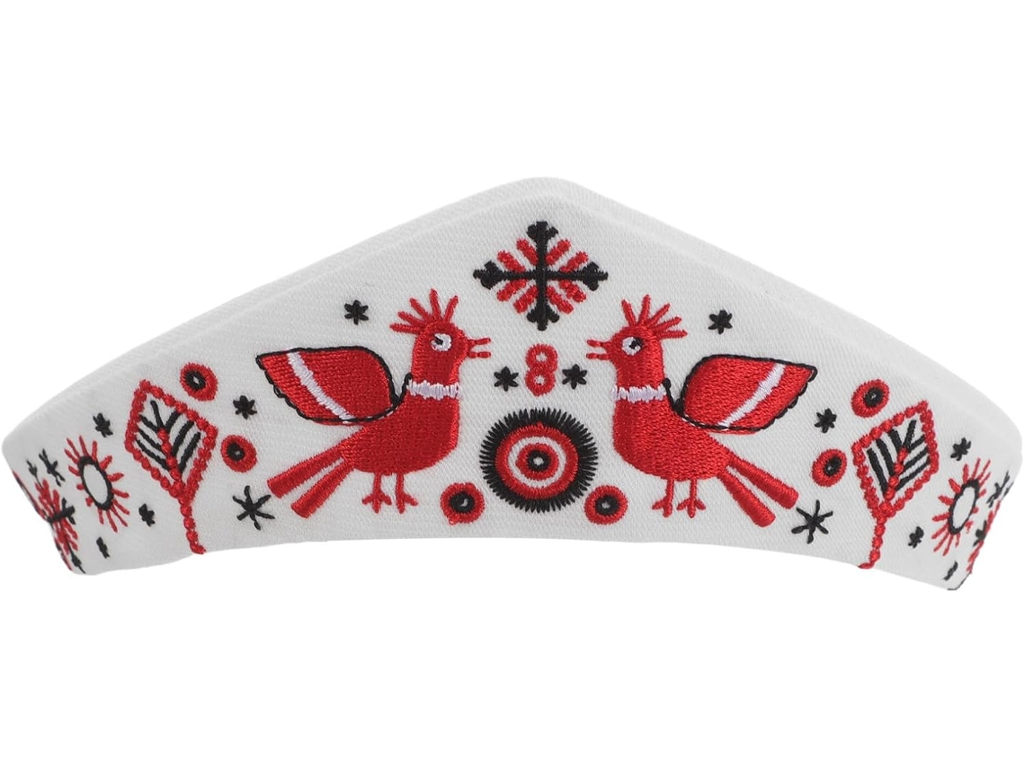 Faixa de cabelo longa vintage: Ajustável Boêmio Ethnic Headwear - Bordado