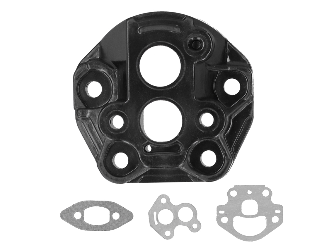 Adaptador de carburador Primerox com juntas para motosserras Husqvarna 235, 236 e 240.