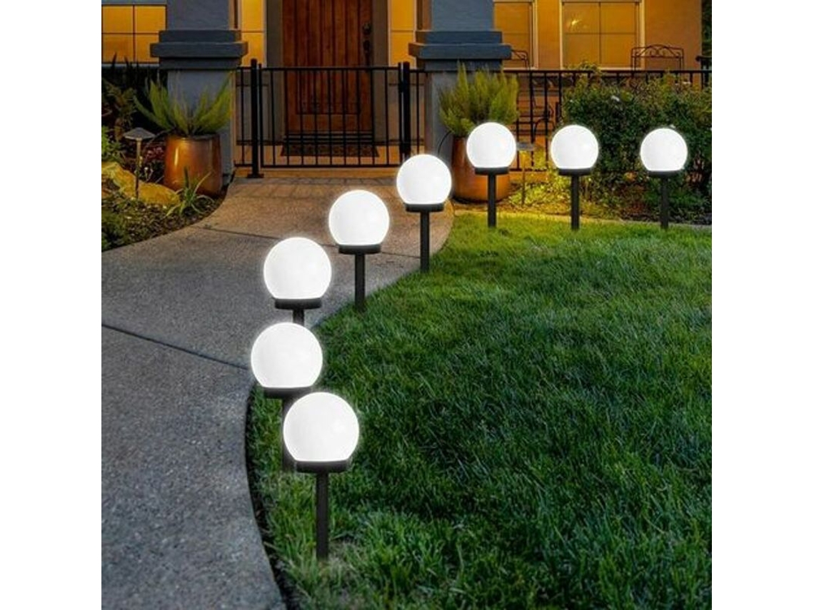 Luzes solares Nova Line, 2 unidades, LED para jardim, impermeável | S/MARCA