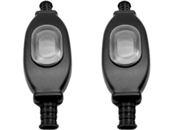 Interruptor de Cable, 2 peças, IP65, 250V para Lâmpadas e Transformadores | S/MARCA