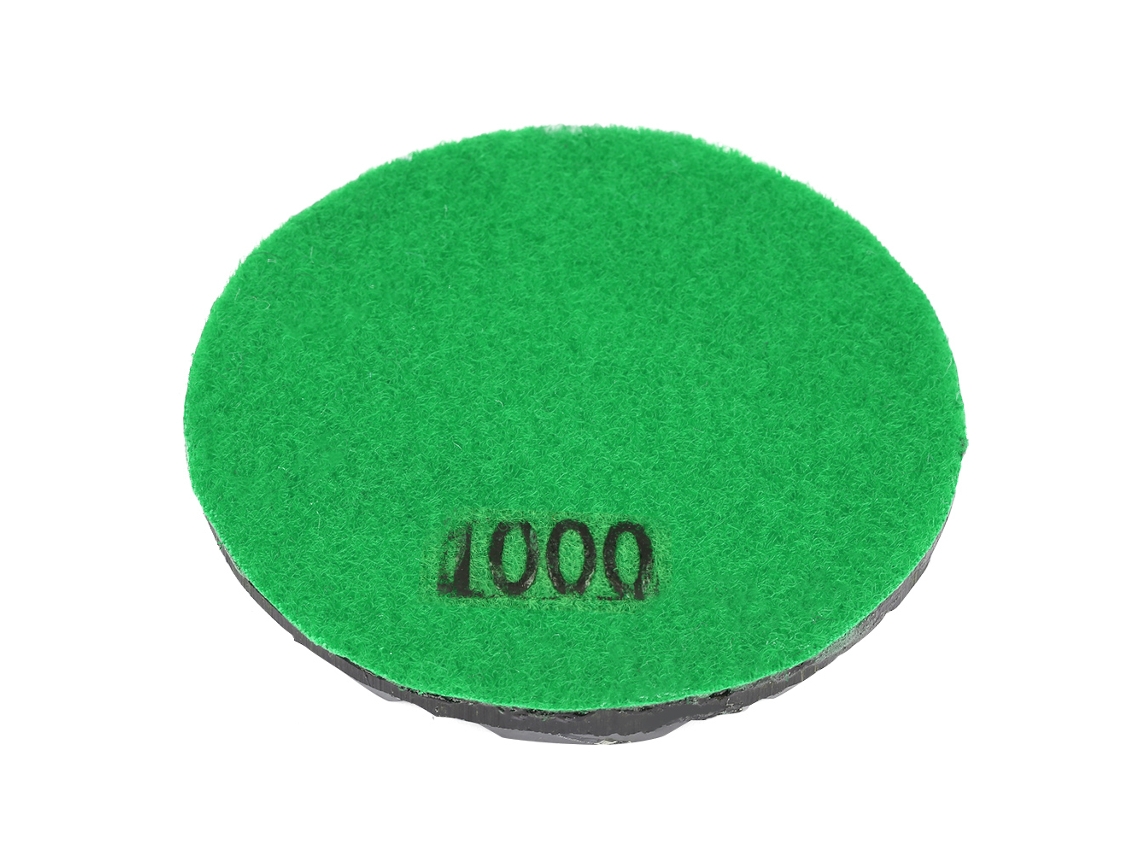 1 Peça Disco De Lixa Diamantada Úmida 100mm 4 Polegadas Para Granito Mármore Concreto Polido (1000)