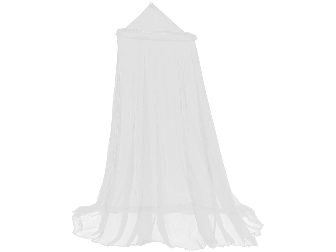 Mosquiteiro Redondo Para Cama, Cortina Com Dossel Para Quarto, Mosquiteiro De Teto Para Meninas