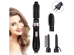 Escova Secadora De Cabelo 4 Em 1, Secador E Volumizador, Modelador De Cachos, Chapinha E Escova Secadora Ly Ebike (plugue Americano)