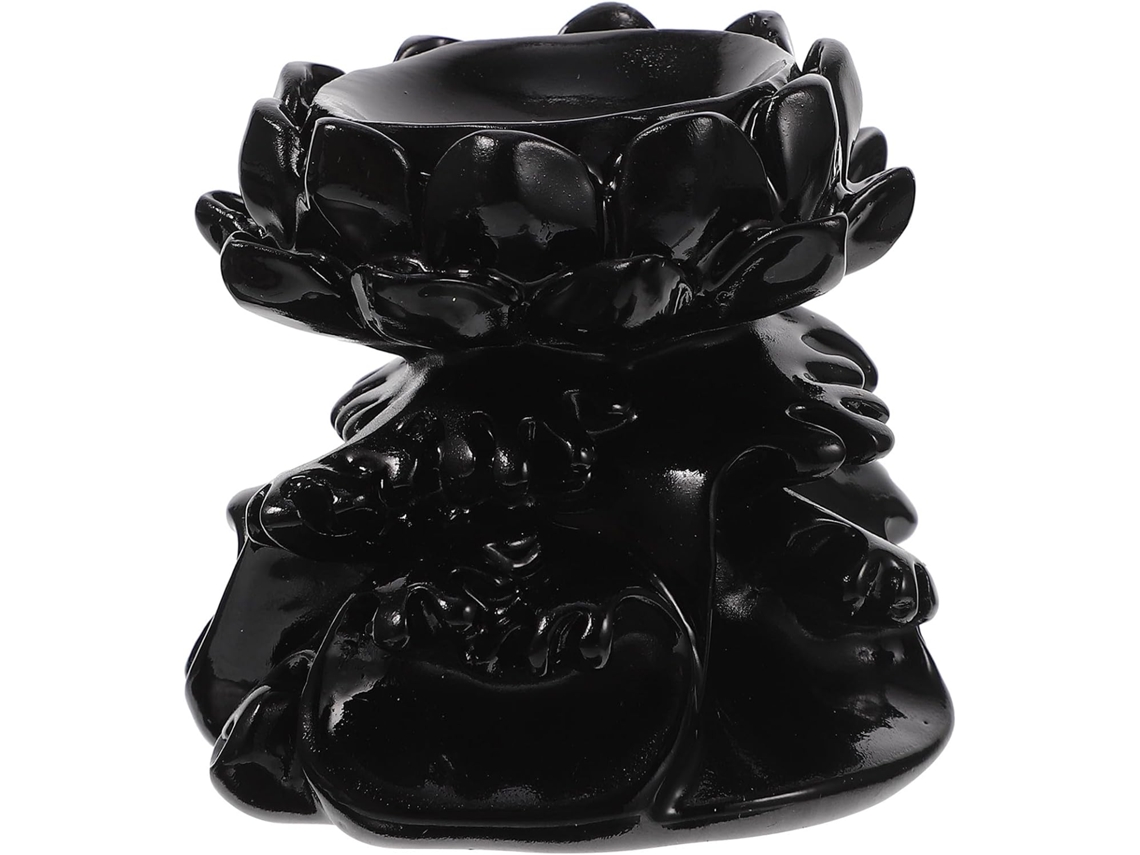 Suporte Luxshiny Seguro, Base De Cristal Em Resina Formato Bola Lótus, Base Decorativa Confiável Para Esferas De Cristal